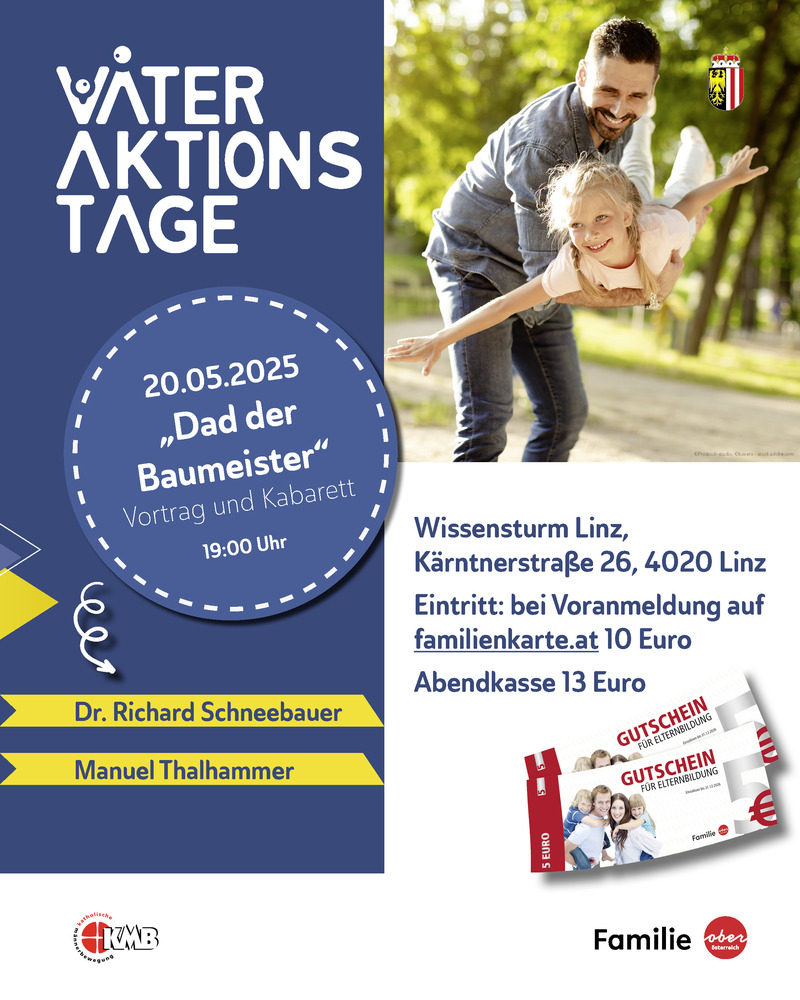 Das Plakat zu Väteraktionstage 2025