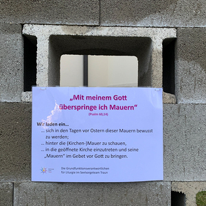 Klagemauer in der Fastenzeit