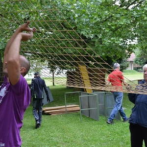 Vorbereitungen für das Pfarrfest