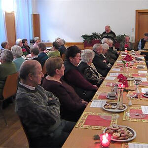 Vorweihnachtsfeier der Senioren