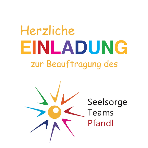 Beauftragungsfeier Einladung / pfarre pfandl
