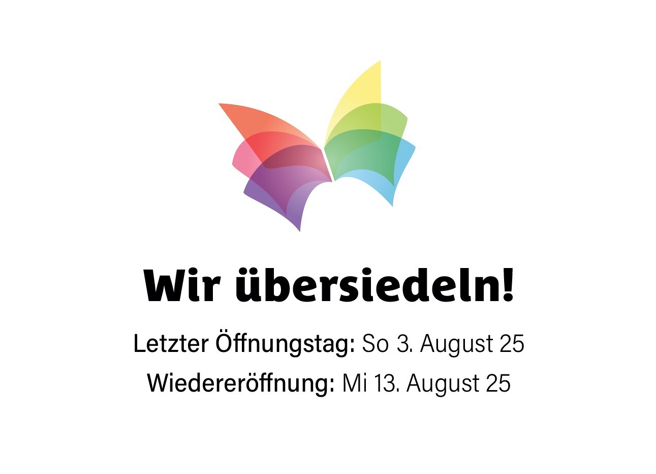 wir übersiedeln