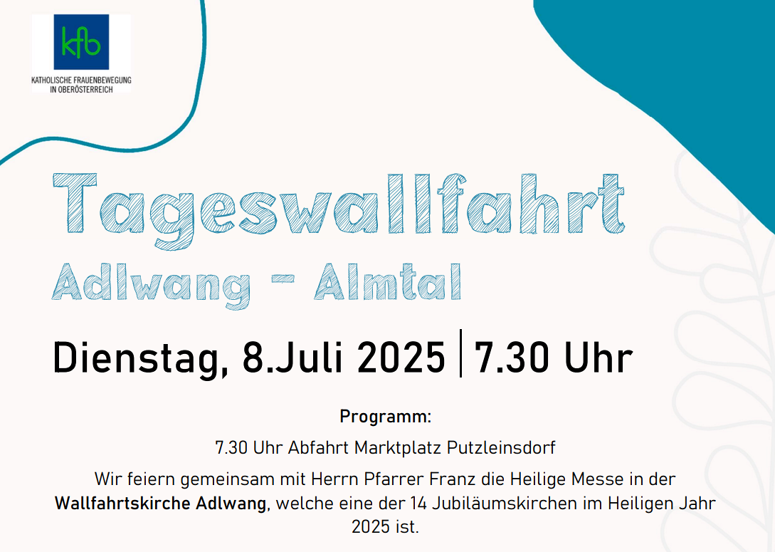 Flyer Tageswallfahrt