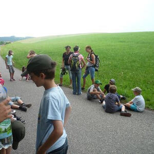 Wanderung der Minis