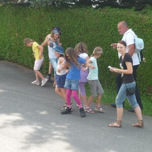 Wanderung der Minis
