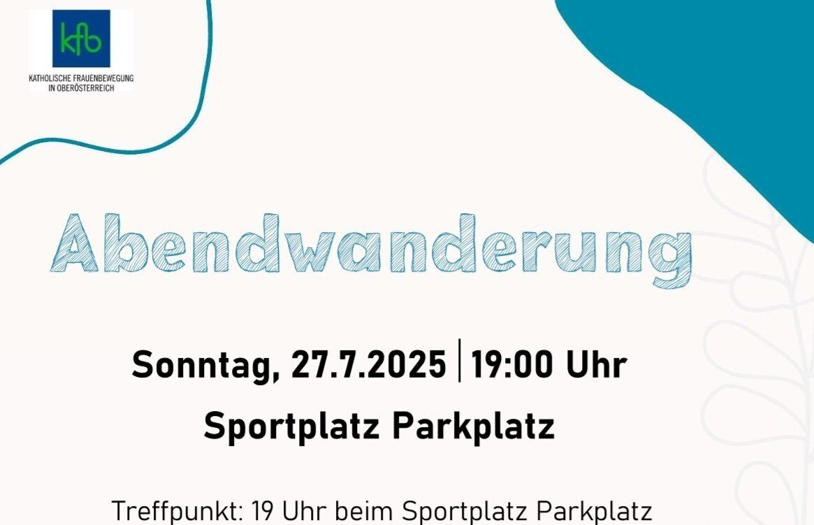 Abendwanderung kfb